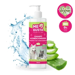 CHAMPÚ BIO ACONDICIONADOR PARA PERROS Y GATOS 300ml