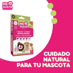 PACK 1 COLEIRA + 2 PIPETAS PARA CÃES
