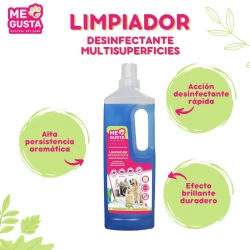 LIMPIADOR DESINFECTANTE MULTISUPERFICIES 1L