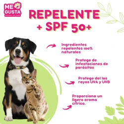 Roll-on anti-insectos con protector solar 50+
