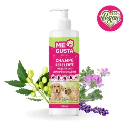 CHAMPÚ REPELENTE PARA PERROS Y GATOS 300ml