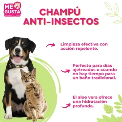 ANTI INSECT SHAMPOOO PARA CÃES E GATOS 300ml