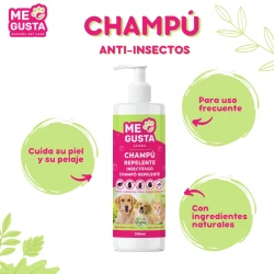 ANTI INSECT SHAMPOOO PARA CÃES E GATOS 300ml