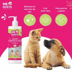 SHAMPOO BIO ELIMINADOR DE ODORES PARA CÃES E GATOS 300ML