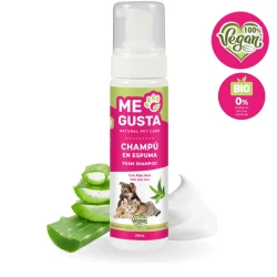 CHAMPÚ BIO EN ESPUMA PARA PERROS Y GATOS 200ml
