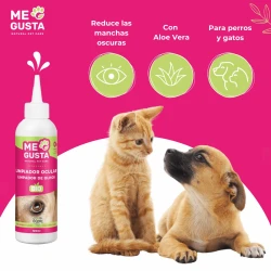LIMPADOR PARA OLHOS DE CÃES E GATOS 125ml