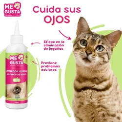 LIMPADOR PARA OLHOS DE CÃES E GATOS 125ml