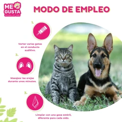 LIMPADOR PARA OUVIDOS DE CÃES E GATOS BIO 125ml